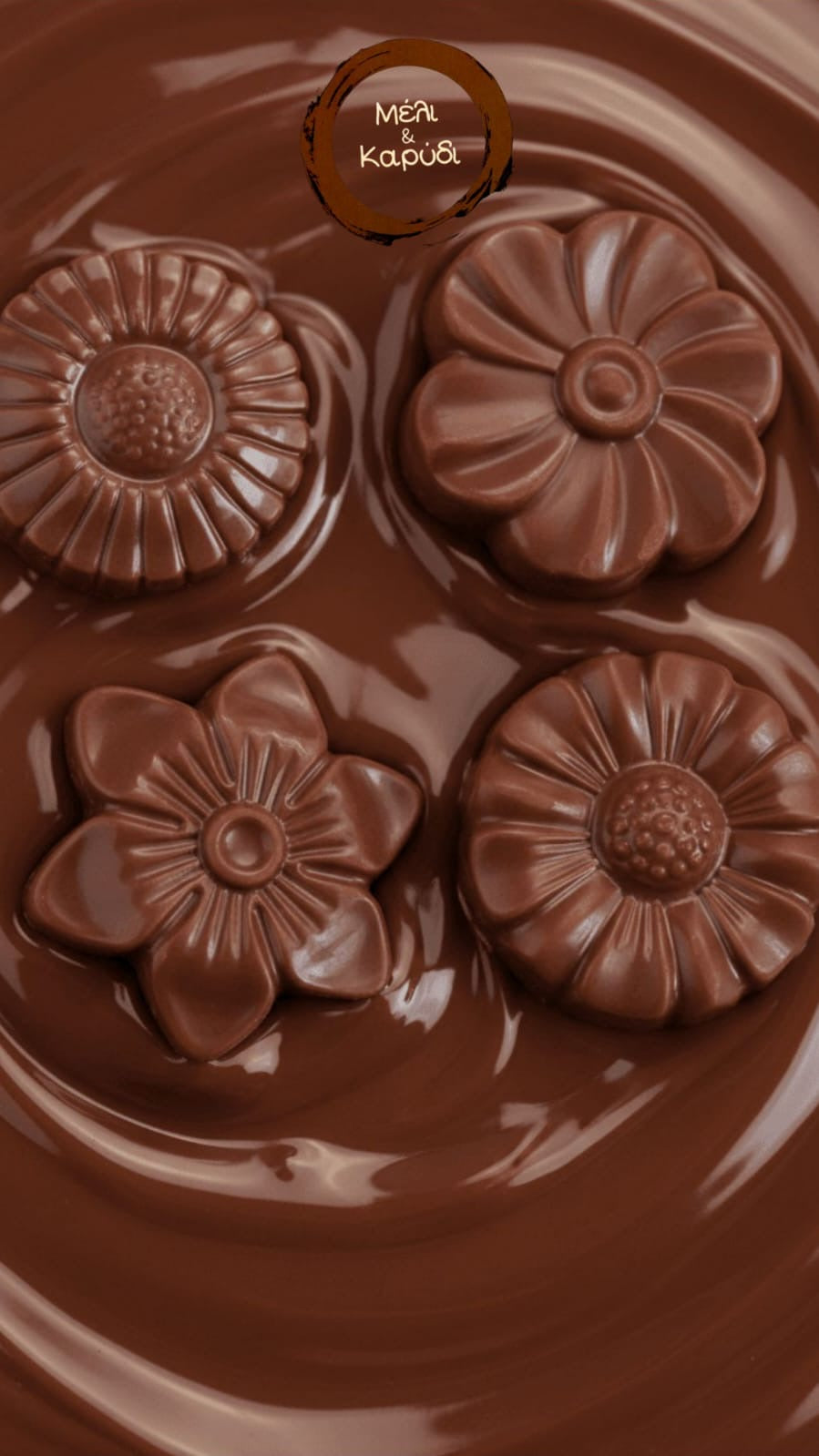 Milk Chocolate Daisies