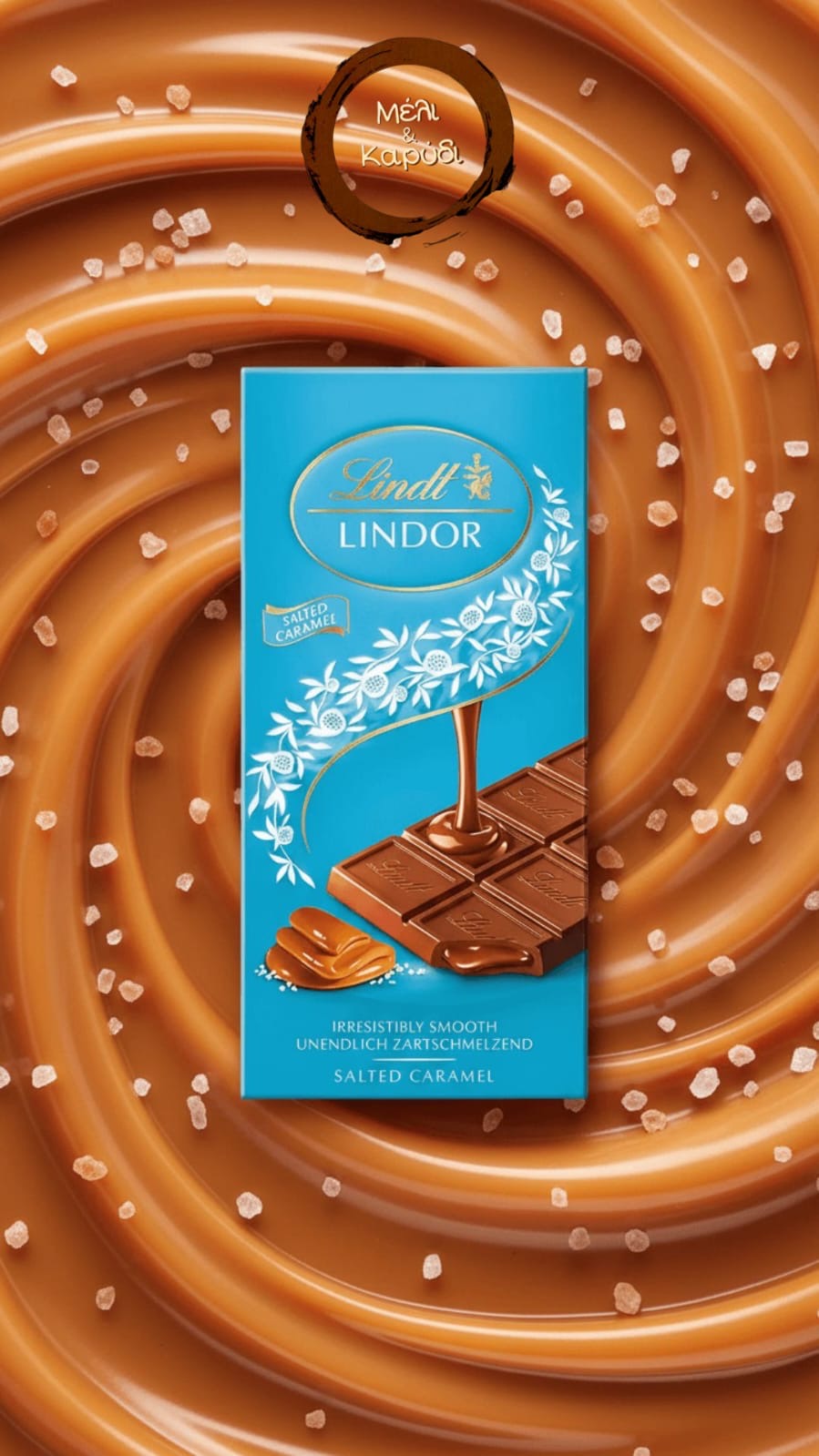 Lindt Lindor Salted Caramel 100g