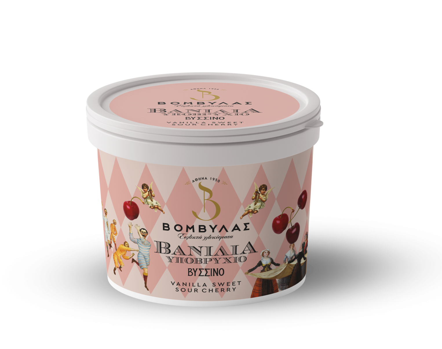 Submarine sweet vanilla with sour cherry flavor 400g