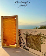 Honey Comb in Wooden Frame - Charalambakis Family