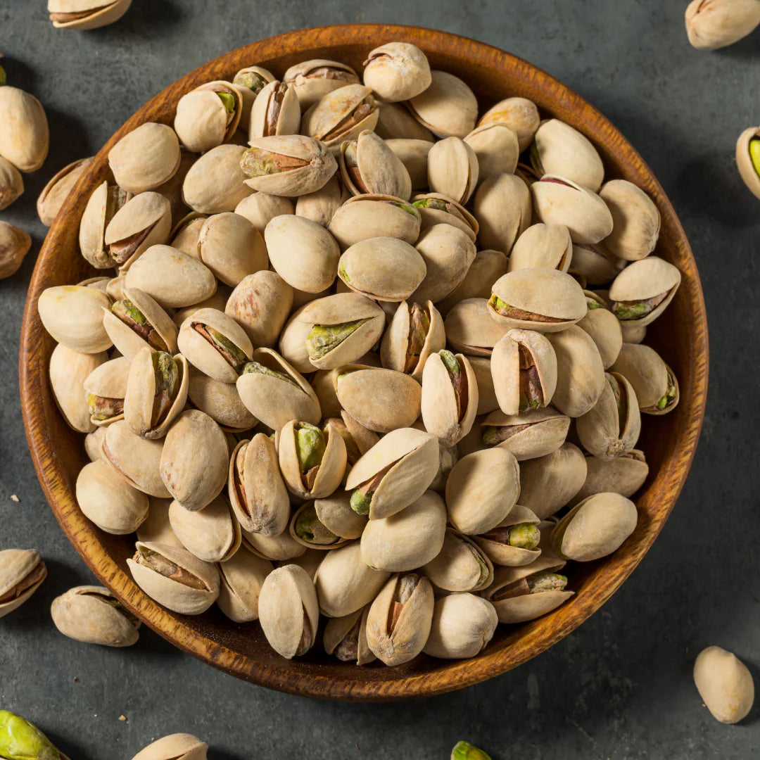 Greek Roasted Pistachios with Salt