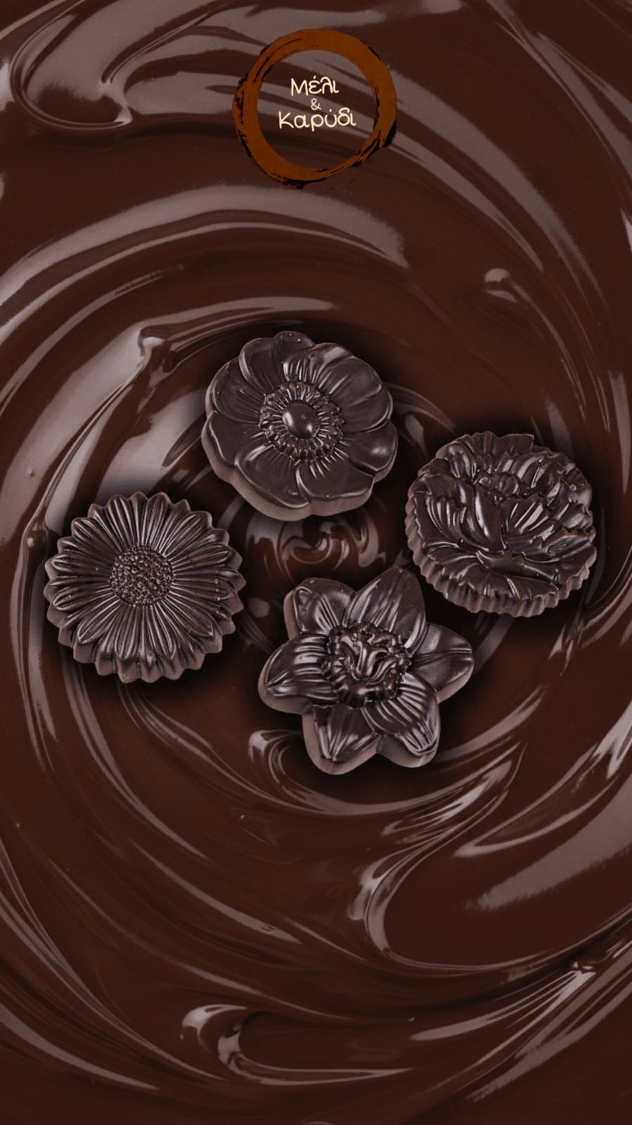 Healthy Chocolate Daisies