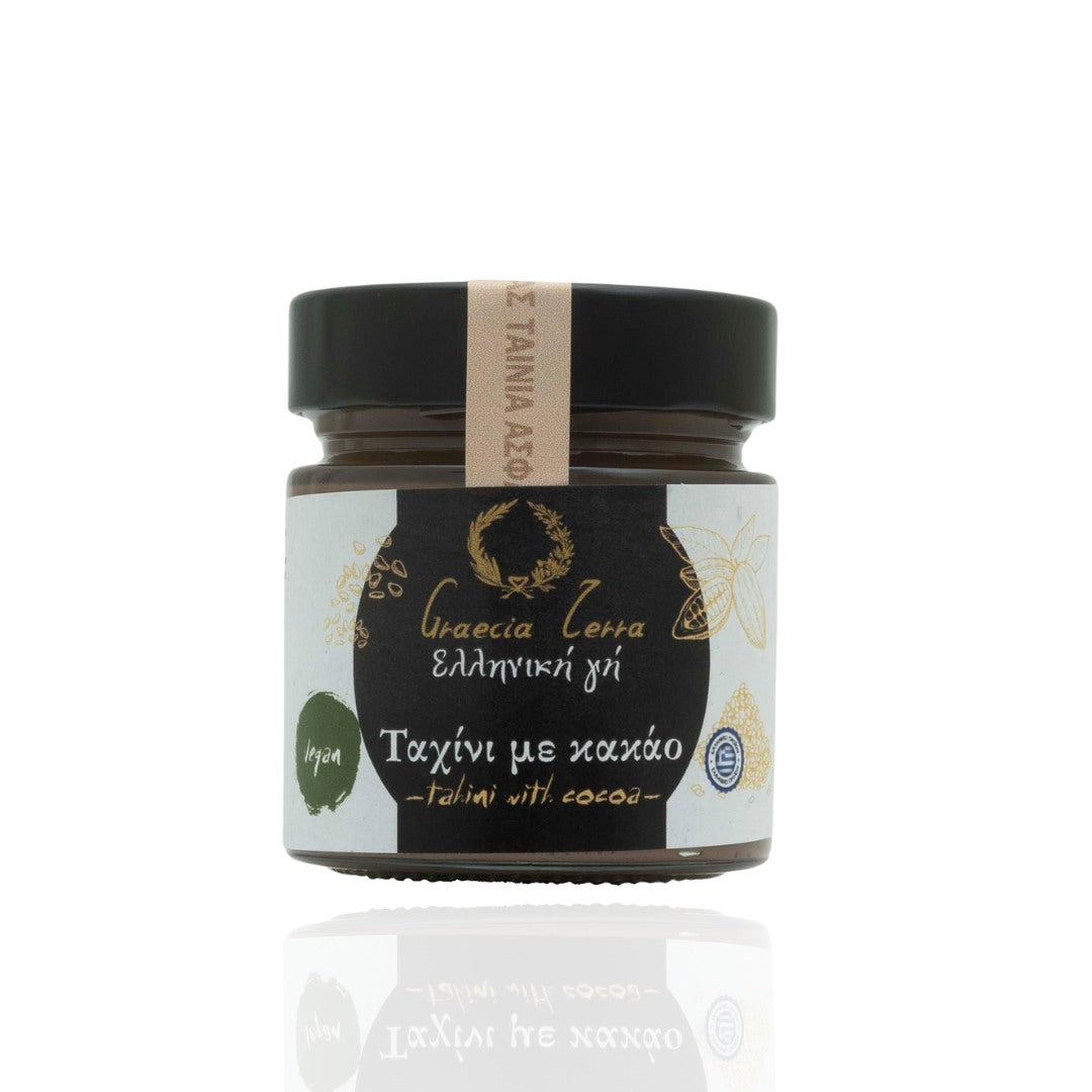 Tahini with Cocoa Vegan 275g - Natural Sugar-Free Spread
